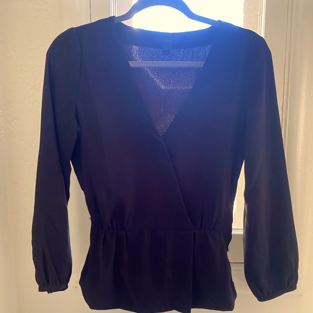 Black J Crew Shirt